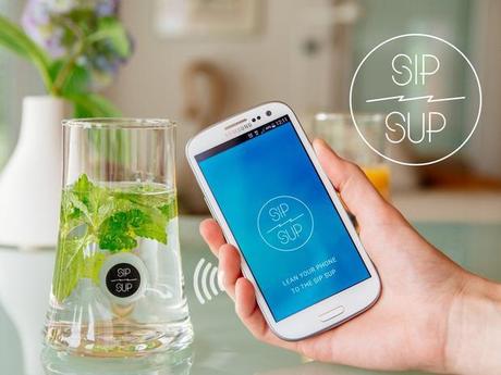 SipSup : un concept de verre « social » et connecté !
