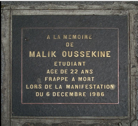 Malik Oussekine : ni oubli, ni pardon #Pasqua