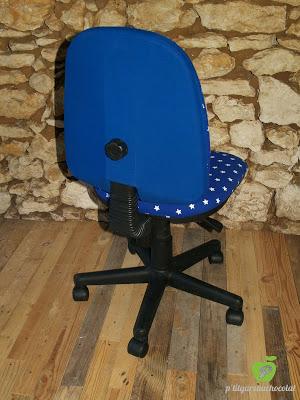 Fauteuil de bureau étoilé (upcycling d'un vieux fauteuil) Fauteuil de bureau étoilé (upcycling d'un vieux fauteuil)