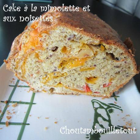 cake mimolette noisette