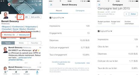 Twitter : gérer vos campagnes publicitaires depuis votre smartphone