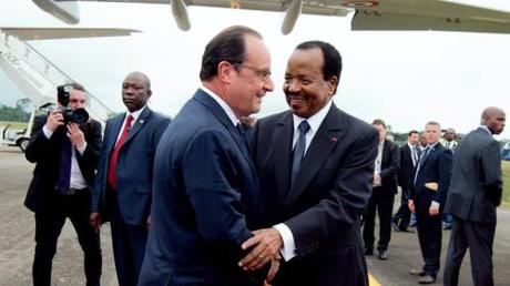 Hollande et Biya