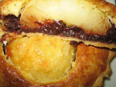 Tartelettes amandines poires-chocolat!!!