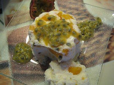 Dômes mousseux ultra légers mangue-passion!!!