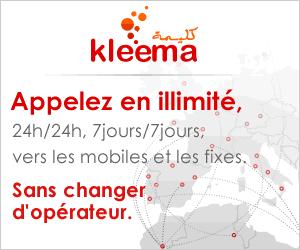 Kleema, téléphonez en illimité vers l'Algérie et le Maroc