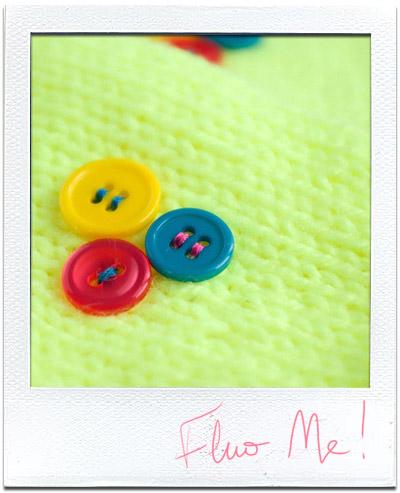 Belles Mitaines Mitaines fluo signé Princesse Punk !