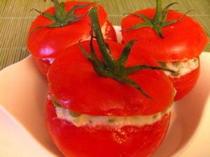 Tomates farcies printanières