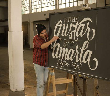 Lettering at Barley Brewery by Panco Sassano