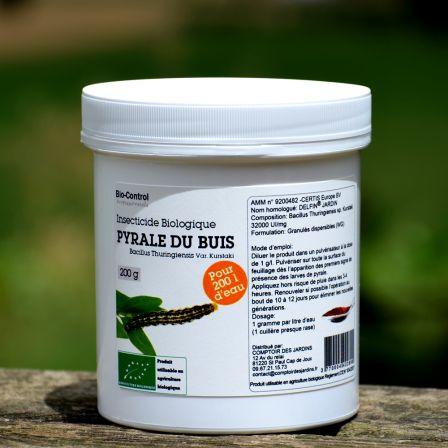 Traitement bio pyrale du buis