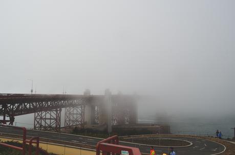 Fog + mysterious Golden Gate Bridge