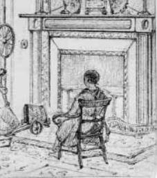 CC Hunt Drawing of an Interior British museum