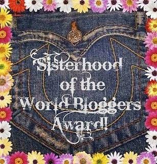 Sisterhood of the World Bloggers Award Sisterhood of the World Bloggers Award