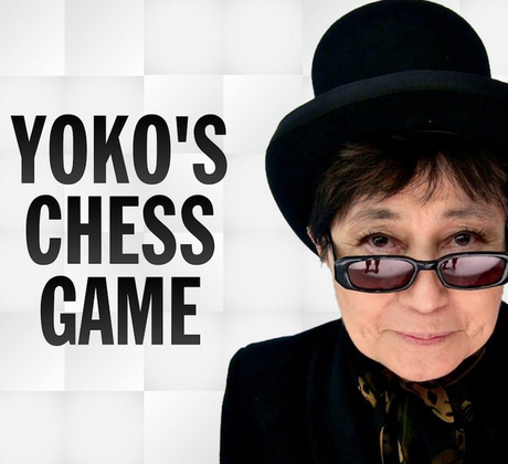 Yoko Ono sort un jeu d’échecs... avec des chiens sur iOS