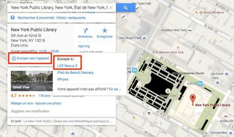 Comment envoyer un itinéraire depuis Google Maps vers votre smartphone Android