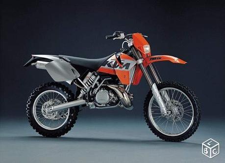 Vends KTM 250 EXC 2000, 1450 euros