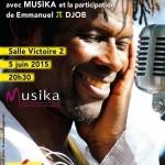 MUSIKA, un concert solidaire « musique et handicap » avec Emmanuel Djob