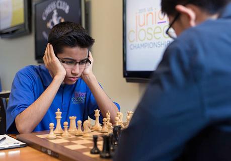 Akshat Chandra remporte le Championnat d'échecs junior des USA 2015 - Photo © Austin Fuller