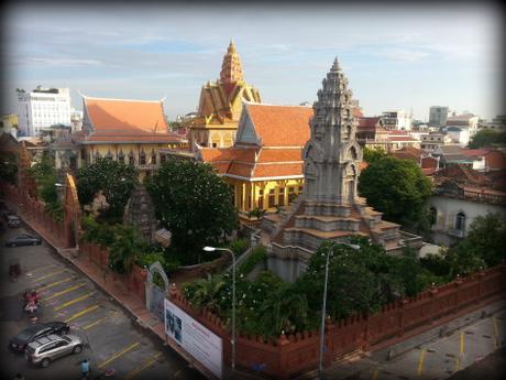 vue du rooftop Phnom Penh