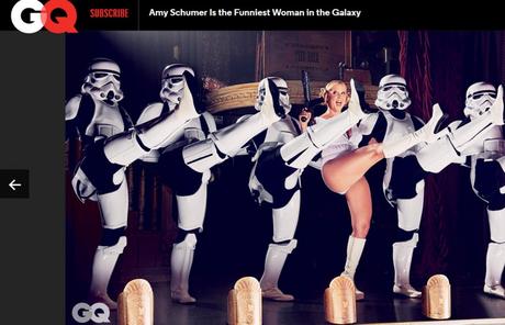 Darkplanneur vote « Pour » la parodie osée de Star wars par GQ (US) et Amy Schumer gq2