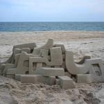 ARCHI : The sandy beach castles by Calvin Seibert