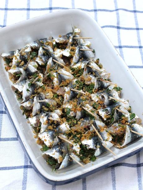 Sardines farcies à la sicilienne