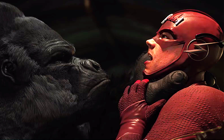 The Flash : Les effets spéciaux de l'épisode avec Grodd dévoilés ! The Flash : Les effets spéciaux de l'épisode avec Grodd dévoilés !