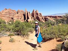 Arches – le 17 juillet 2015 sur le Primitive Trail