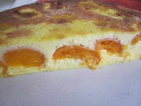 Tarte sans pâte légère aux abricots amande/tonka