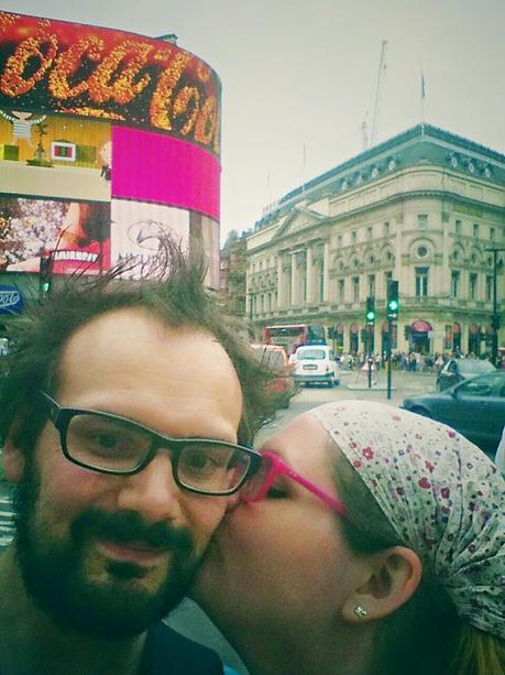 2 London n back Un ptit Selfie à Picadilly