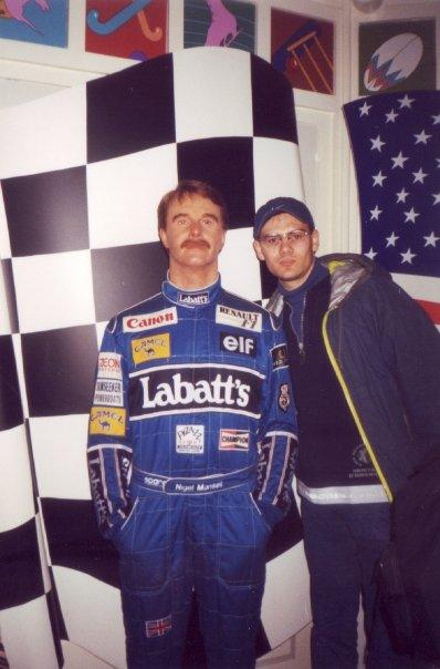 2 London n back Cyborg Jeff meet Nigel Mansen - London 99