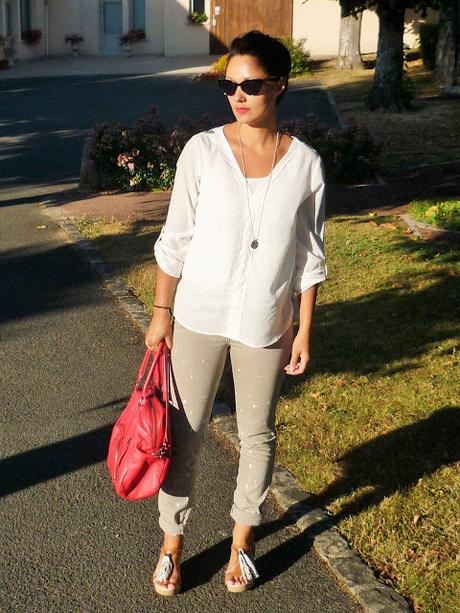 Look Mode Soldes jean beige tâché sud express Look Mode Soldes jean beige tâché sud express