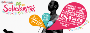 La Fête des Solidarités: la troisième édition se déroulera le week-end du 29 et 30 août 2015 à Namur.