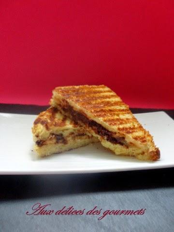 CROQUE MONSIEUR AU CHOCOLAT CROQUE MONSIEUR AU CHOCOLAT