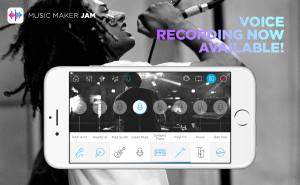Music Maker Jam – Voice Recording