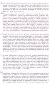 ENSLER Ève – Enfin insécurisée, vivre libre malgré le totalitarisme sécuritaire citations Enfin insecurisee Eve Ensler