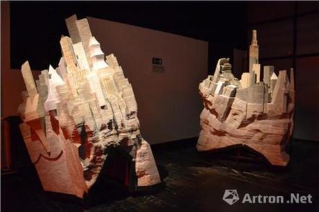 Chine ardente exposition scultures d' art contemporaines de 25 artistes à Mons en Belgique