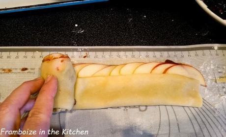 Commentaires sur Roses de pommes, citron, gingembre et confiture de prunes par claude arlette gateau-forme-rose-pomme-prune-framboizeinthekitchen-5