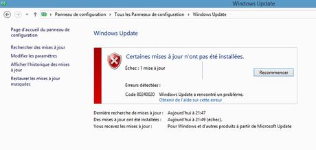 Mise à jour automatique vers Windows 10 : comment résoudre l’erreur 80240020 Mise à jour automatique vers Windows 10 : comment résoudre l’erreur 80240020