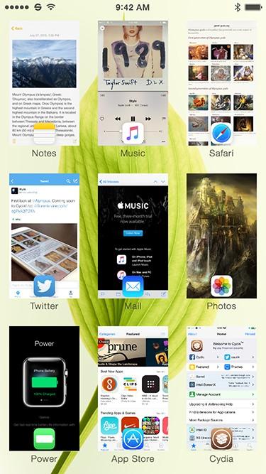 Jailbreak iOS 8.4: Alympus le nouveau Multitâche pour iPhone