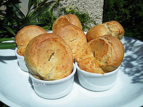 Popovers petits pains anglais :clichés et diaporama , Balade à St Guilhem-le-Désert en clichés et diaporama