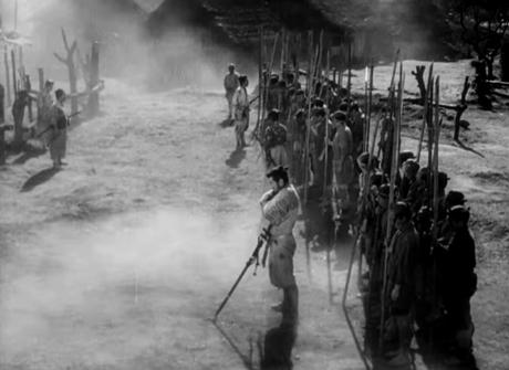 Tournage Mifune Les Sept Samourais Akira Kurosawa