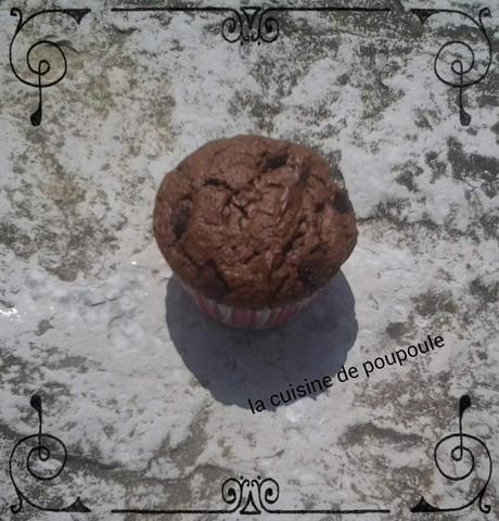 Muffins au chocolat noir et épices pour pain d'épice au thermomix ou sans Muffins au chocolat noir et épices pour pain d'épice au thermomix ou sans