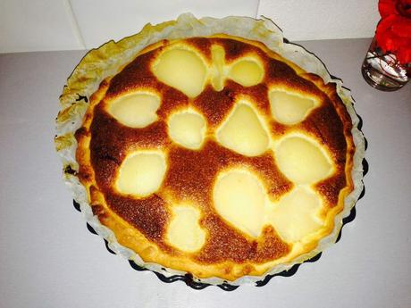Tarte aux poires amandine Tarte aux poires amandine