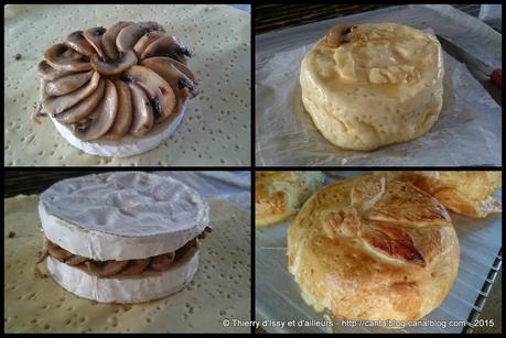 Tarte tatin abricots et romarin TOURTE CAMEMBERT CROUSTIPATE
