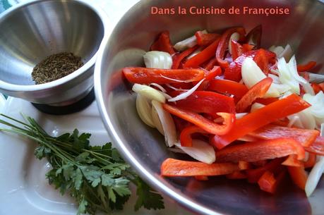 Petits Croustillants aux Poivrons et aux Oeufs (Recette extraite du livre Jérusalem) DSC09626