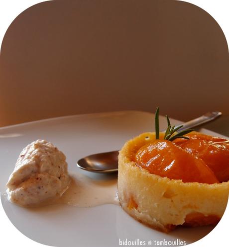 °clafoutis abricot, romarin & glace à l'amande° P8010065