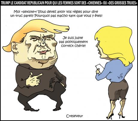 Trump, candidat sexiste en tête des primaires des républicains aux Etats-Unis