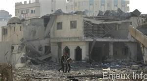 Territoires palestiniens : raid israélien en réponse à un tir de roquette Territoires palestiniens : raid israélien en réponse à un tir de roquette