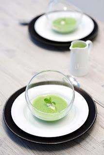 Une crème de petit pois, c'est classe ! Une crème de petit pois, c'est classe !