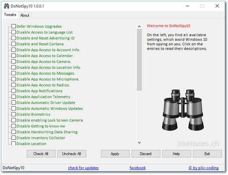 DoNotSpy 10 DoNotSpy 10